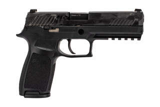 SIG Sauer P320F full size 9mm handgun with 4.7" barrel and 17-round capacity